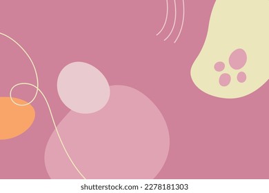 Abstract background. Modern design template in minimal style. Stylish cover for beauty presentation, branding design.	
