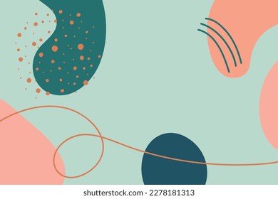 Abstract background. Modern design template in minimal style. Stylish cover for beauty presentation, branding design.	
