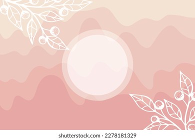 Antecedentes abstractos. Plantilla de diseño moderna con un estilo mínimo. Cubierta elegante para presentación de belleza, diseño de marca.	
