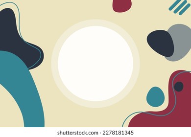 Abstrakter Hintergrund. Moderne Design-Vorlage in minimalem Stil. Stilvolle Abdeckung für Schönheitspräsentation, Branding Design.	

