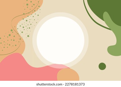 Abstract background. Modern design template in minimal style. Stylish cover for beauty presentation, branding design.	
