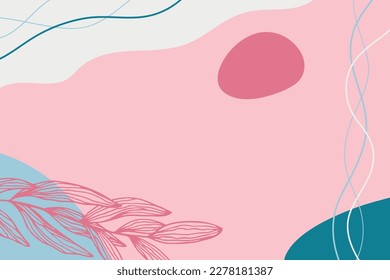 Abstract background. Modern design template in minimal style. Stylish cover for beauty presentation, branding design.	
