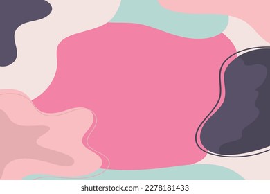 Antecedentes abstractos. Plantilla de diseño moderna con un estilo mínimo. Cubierta elegante para presentación de belleza, diseño de marca.	
