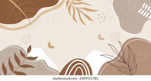 Fondo Abstractas Plantilla de diseño moderno en estilo minimalista cubierta elegante para presentación de belleza