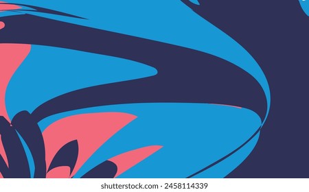 Abstract background. Modern design template in geometric style. Stylish cover for beauty presentation, branding design. Vector illustration
