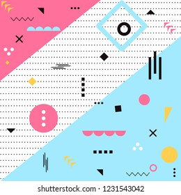 Abstract background, modern design. Trendy abstract background for web site, poster, placard, wallpaper and flyer. Useful for brochure, cover, card and backdrop.Creative art design,vector illustration
