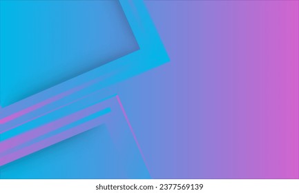 abstract background modern dynamic line art with color gradient of blue and pink combine