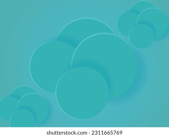 Resumen Fondo con capas de corte de papel azul 3d editables modernas