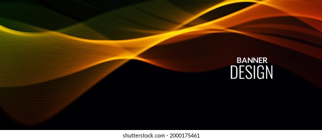 Abstract background modern elegant colorful banner background vector