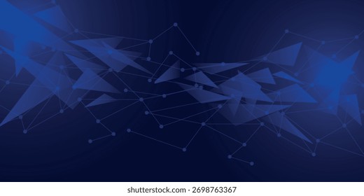 Fondo Abstractas con un concepto de tecnología digital moderno y futurista. Diseño de fondo con líneas y puntos brillantes. Ilustración vectorial VOL. 3
