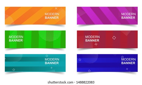 Abstract background modern futuristic graphic. Modern  Web Banner Design Background.  Creative Banner Header Templates.Eps10