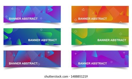 Abstract background modern futuristic graphic. Modern  Web Banner Design Background.  Creative Banner Header Templates.Eps10