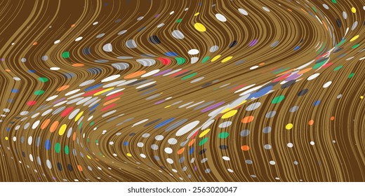Abstract background modern geometric circles colorful vector. Dotted texture pattern. Geometric pattern in halftone style with gradient.
