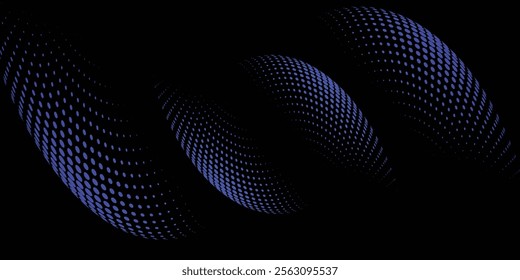 Abstract background modern geometric circles colorful vector. Dotted texture pattern. Geometric pattern in halftone style with gradient.