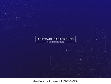 abstract background with modern geometric shape with gradient color use for web and annual report cover