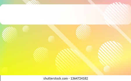 Abstract Background With Modern Gradient Shape, Line, Circle, Space for Text. For Template Backgrounds. Vector Illustration with Color Gradient