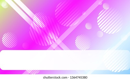 Abstract Background With Modern Gradient Shape, Line, Circle, Space for Text. For Template Backgrounds. Vector Illustration with Color Gradient
