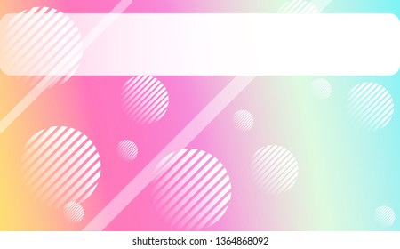 Abstract Background With Modern Gradient Shape, Line, Circle, Space for Text. For Template Backgrounds. Vector Illustration with Color Gradient