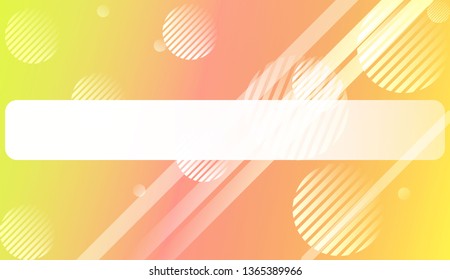 Abstract Background With Modern Gradient Shape, Line, Circle, Space for Text. For Template Backgrounds. Vector Illustration with Color Gradient