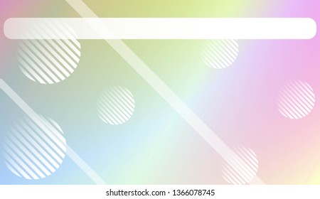 Abstract Background With Modern Gradient Shape, Line, Circle, Space for Text. For Template Backgrounds. Vector Illustration with Color Gradient