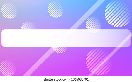 Abstract Background With Modern Gradient Shape, Line, Circle, Space for Text. For Template Backgrounds. Vector Illustration with Color Gradient