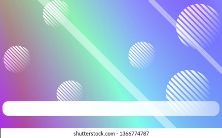 Abstract Background With Modern Gradient Shape, Line, Circle, Space for Text. For Template Backgrounds. Vector Illustration with Color Gradient