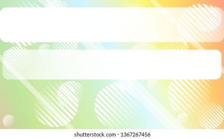 Abstract Background With Modern Gradient Shape, Line, Circle, Space for Text. For Template Backgrounds. Vector Illustration with Color Gradient