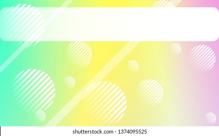 Abstract Background With Modern Gradient Shape, Line, Circle, Space for Text. For Template Backgrounds. Vector Illustration with Color Gradient