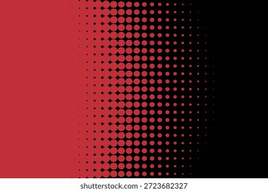 Abstrakter Hintergrund mit modernem, gepunktetem Halbtondesign. Minimalistisches Vektordesign für Cover, Banner, Broschüre, Präsentation, Zertifikat und Website. Vektorgrafik EPS 3