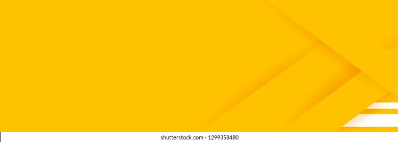 Abstract background modern hipster futuristic graphic. Yellow background with white stripes. Vector illustration.