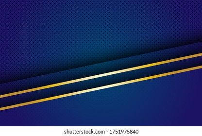Abstract background modern hipster futuristic graphic. Blue background with dot stripes. Vector abstract background texture design, bright poster, banner yellow and blue background Vector illustration