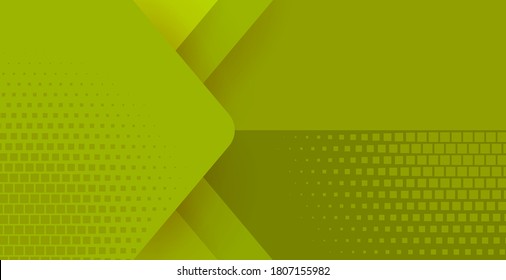 Abstract background modern hipster futuristic graphic. Green background with stripes. Vector abstract background texture design, bright poster, banner green eco background Vector illustration.