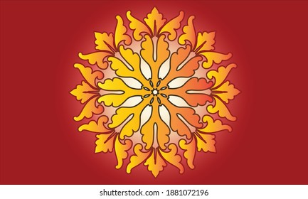 Abstract background modern hipster futuristic graphic. red background with stripes. Vector abstract background texture design, bright poster, banner yellow and red background Vector illustration 