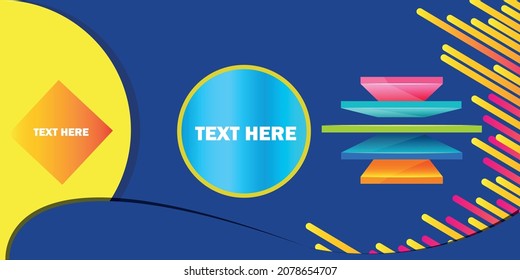 Abstract background modern hipster futuristic graphic. 