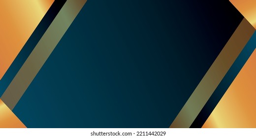 Abstract background modern hipster futuristic graphic. Yellow background with stripes. Vector abstract design, bright poster, banner yellow and blue background Vector illustration