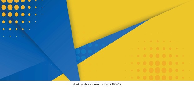 Abstract background modern hipster futuristic graphic. Yellow background with stripes. Vector abstract background