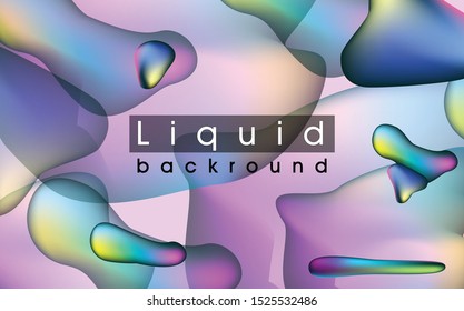 abstract background modern liquid color with fluid composition. vector eps 10.