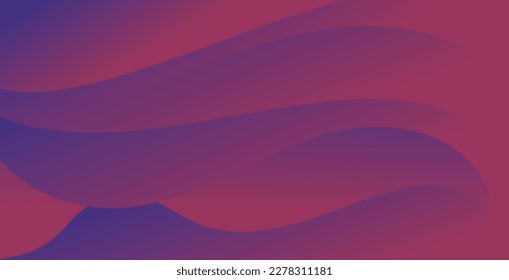 abstract background, with modern liquid wave gradient concept. red background