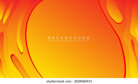 Abstract background of modern melting liquid design forms a unique frame. Vector illustration