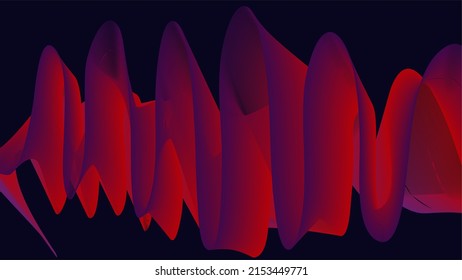 Abstract background modern Minimal geometric background. Dynamic shapes composition.