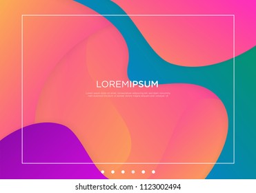 abstract background with modern and minimalist concept use for landing page web and annual report cover, Vector Eps 10
