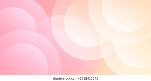 Fondo Abstractas Moderno minimalista rosa y amarillo gradaciones Circulo efecto Memphis trendy. Vector