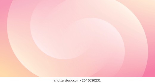Fondo abstracto, gradaciones modernas minimalistas de color rosa y amarillo, efecto círculo simple