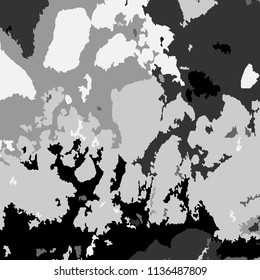 Abstract Background. Modern Monochrome Backround for Print, Mobile and Web Applications. Halftone Vector Texture for your Design. 