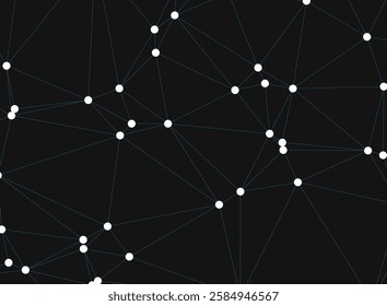 abstract background with modern network technology futuristic dots connection cyberspace background