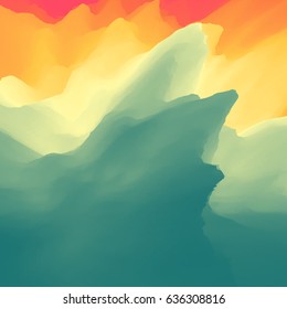 Abstract background. Modern pattern. Vector illustration.  