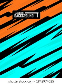 Abstract background of modern racing sport. Abstract racing background for everyday use of racing livery or car vinyl stickers.