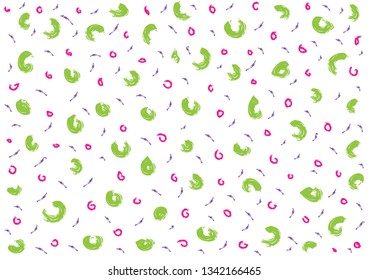 Abstract background with modern retro design. Art style backdrop with dry brush strokes. 