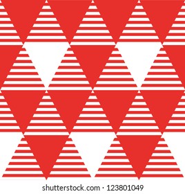 Abstract background. Modern seamless pattern with triangles. Vector illustration