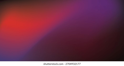 Fundo abstrato moderno com listras suaves de luz azul profundo e vermelho moderno